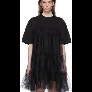 MSGM tulle t-shirt dress size xs NWOT
